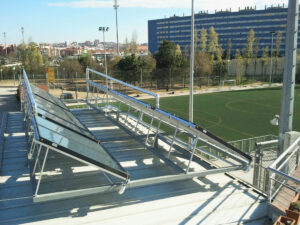 BCN Instalación solar en centro deportivo